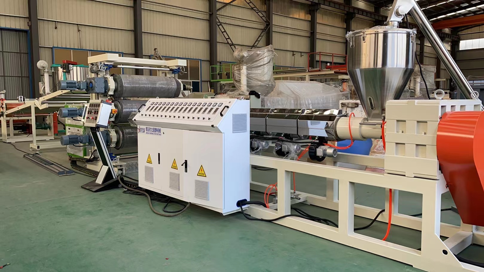 Applicering av PE kemisk skumskiva