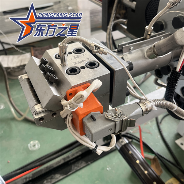 Höghastighets TPE vattenstopp produktionslinje