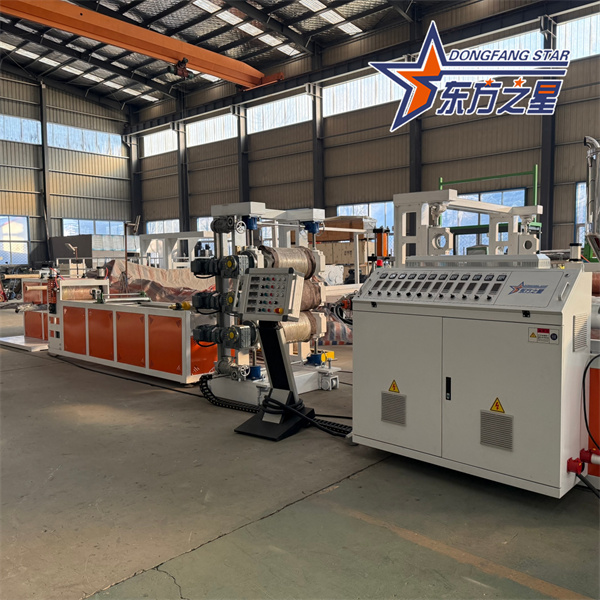 PLA ark extruder linje