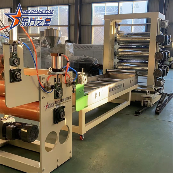 Plast PVC Dörr Gardin Extrusion Machine Tillverkad i Kina