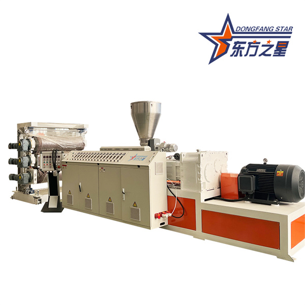 Super Clear Transparent PVC-plåtproduktionsmaskin