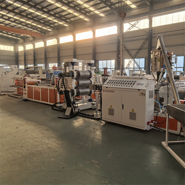 TPU ark extrudering linje