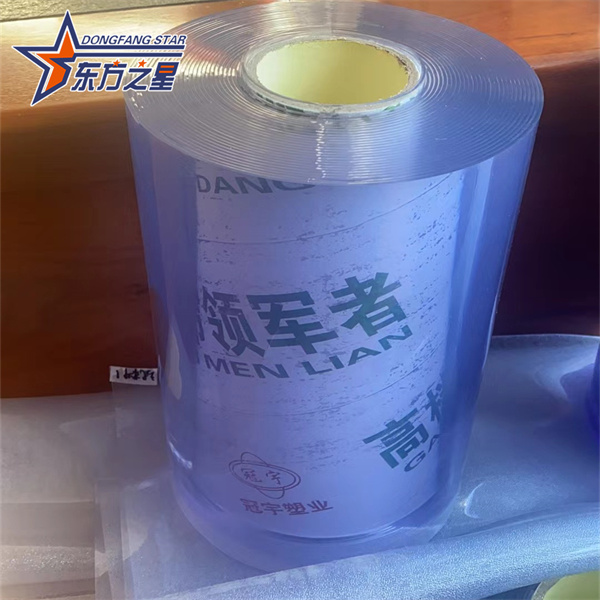 Transparent PVC Mjuk Gardin Sheet Extrusion Line Enkelskruv